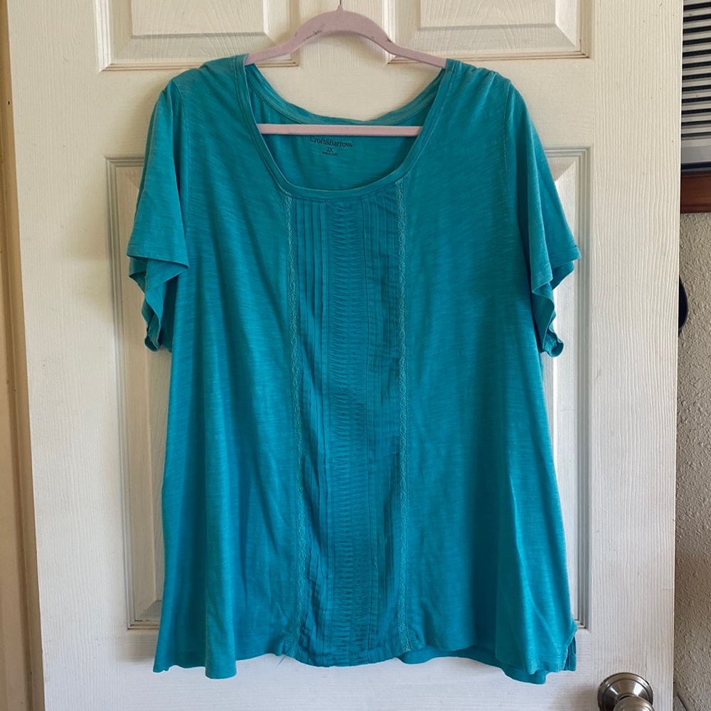 Turquoise Blouse